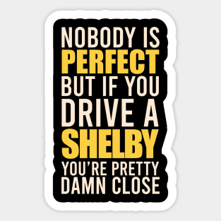 Shelby Owners Sticker